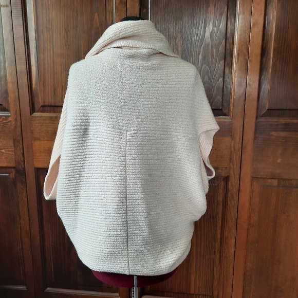 J. Jill Pure Jill pale pink ribbed knit shrug sweater one size - Picture 8 of 12